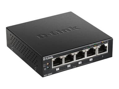 D-Link DGS-1005P Gigabit PoE+ Switch 60W 