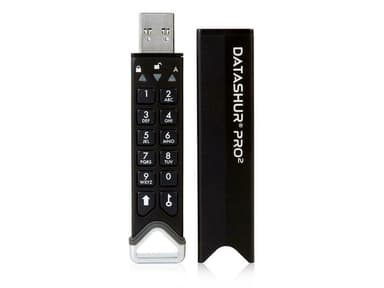 Istorage datAshur Pro2 4GB 4GB USB A-tyyppi Musta