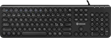 Voxicon Näppäimistö Slim Classic 282W Langallinen Pohjoismainen