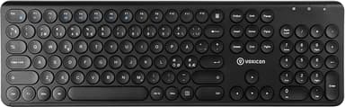 Voxicon Slim Classic 282WL Trådlös Nordisk Tangentbord