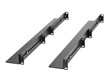 Startech 1U rackhylla med justerbart djup 