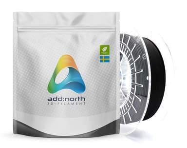 Addnorth Rigid X – 1,75 mm – 500 g – Svart 