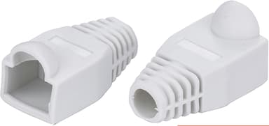 Prokord RJ45 Böjskydd (8/8) 10-Pack Vit 