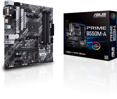 Asus PRIME B550M-A Socket AM4 Micro ATX Hovedkort