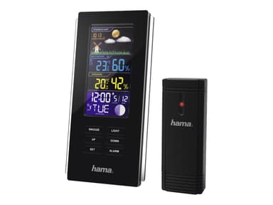 Hama Sääasema Color Edge Musta 