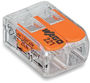 Wago 221 2X4MM 100-Pack 