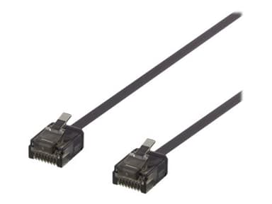 Deltaco Patch-kabel RJ-45 Cat6a 0.15m Svart