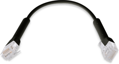 Ubiquiti Unifi Ethernet Patch RJ-45 Cat 6 3m Svart