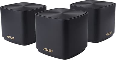 ASUS ZenWiFi AX Mini (XD4) 3-pakkaus Musta