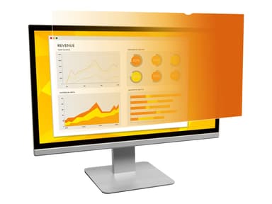 3M Personvernfilter i gull for 24" widescreen (16:10) 16:10