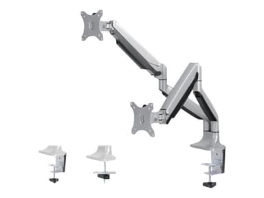 Neomounts Flat Screen Desk Mount 10-32" Silver #nl 