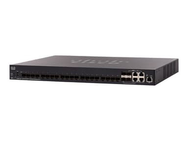 Cisco SX350X-12-K9-EU nettverkssvitsj Håndtert L2/L3 10G Ethernet (100/1000/10000) Sort 
