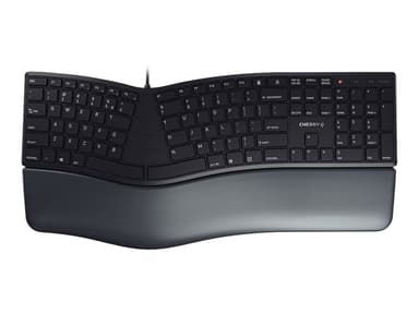 Cherry ergonomisch keyboard/muis bundel (rechtshandig) 