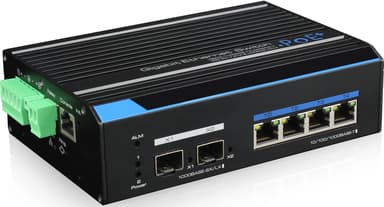 Direktronik 6-port Industrial Switch PoE 60W 