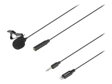 Boya BY-M2 mikrofoni Musta Lavalier-/langaton mikrofoni 