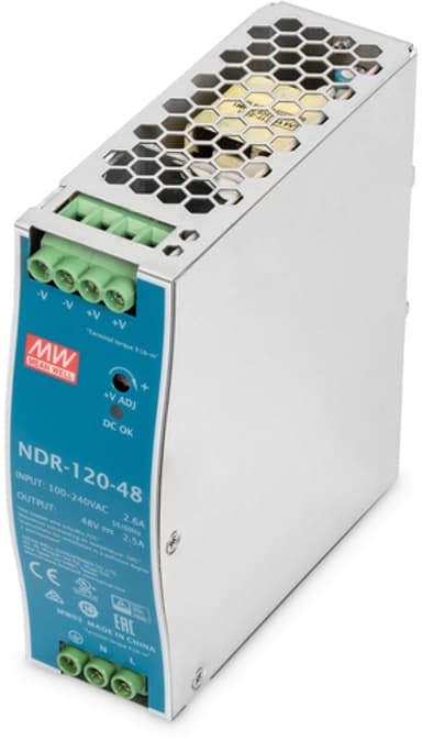 Digitus DN-PWR12048 power supply unit 120 W Groen, Zilver 120W
