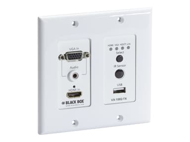 Black Box VX1000 Series Extender Wallplate Transmitter 