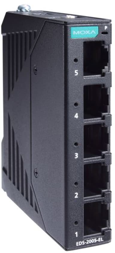 Moxa EDS-2005-EL Industrial Unmanaged 5-port Switch 