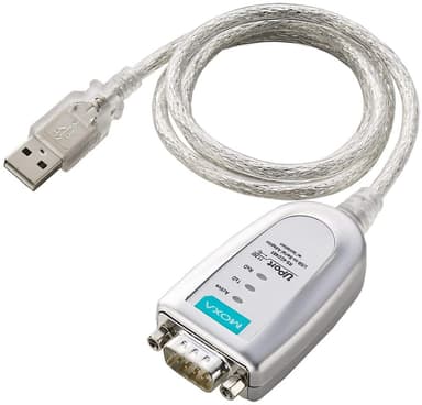 Moxa UPort 1130I Seriell Adapter USB Type-A DB-9 Silver