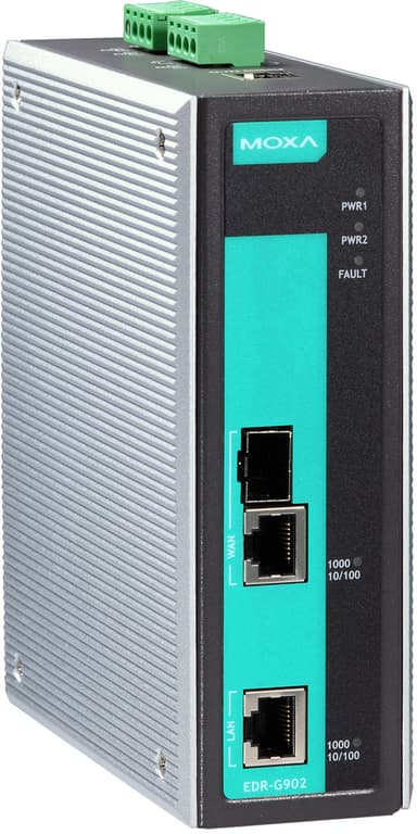 Moxa EDR-G902 Industriell brandvägg 