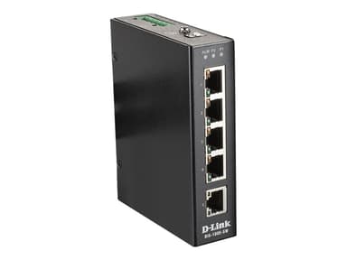 D-Link DIS-100E-5W netwerk-switch Unmanaged L2 Fast Ethernet (10/100) Zwart 