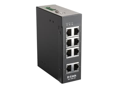 D-Link DIS-100E-8W 8-Port Industriell Switch