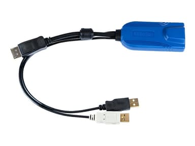 Raritan D2CIM-DVUSB-DP KVM-kablar Svart, Blå 