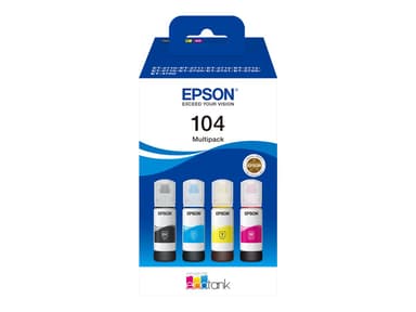 Epson Bläck Multipack 104 (BK/C/M/Y) - ET-2720 