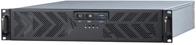 Chieftec Unc-210t-b-u3 19" 2u Chassi Usb 3.0 1x400w Black Rack Svart