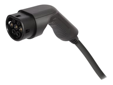 Deltaco E-CHARGE, CABLE TYPE 2 - TYPE 2, 3 PHASE, 32A, 3M 3m Svart
