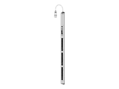 APC Easy PDU EPDU1216S, Switched, 0U, 16A, 400V, (21x)C13 & (6x)C19, IEC 309 16A 3Fase stekker 