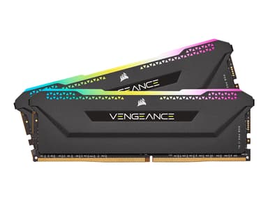 Corsair Vengeance RGB Pro CMH16GX4M2Z3200C16 hukommelsesmodul 16 GB 2 x 8 GB DDR4 288-pin DIMM 16GB 3200MHz DDR4 288-pin DIMM