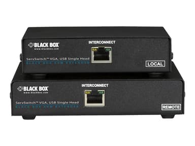 Black Box Blackbox Catx Extender Usb Single Vga 