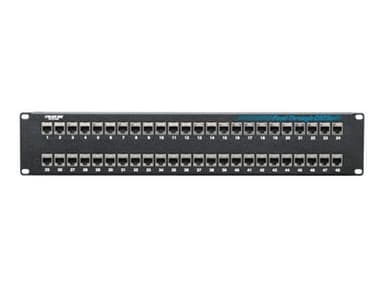 Black Box Blackbox Feed Through Patch Panel - Shielded - 48 Port 