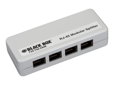Black Box Blackbox Rj45 Modular Splitter Shielded