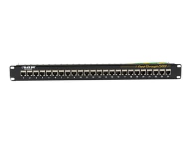 Black Box Blackbox Cat6 Shielded 24 Port Feed-through 