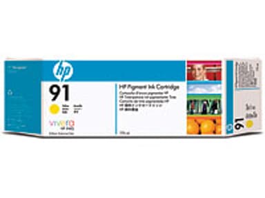 HP Muste Keltainen No.91 - Z6100 775ml 