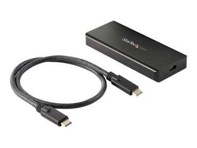 Startech StarTech.com M2E1BRU31C harddiskkabinett SSD-kabinett Svart M.2