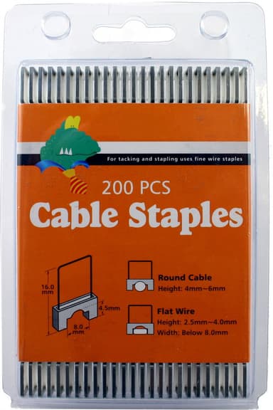 Direktronik Staples For 5011249750 4-6 Or 2.5-4x8mm 200pcs