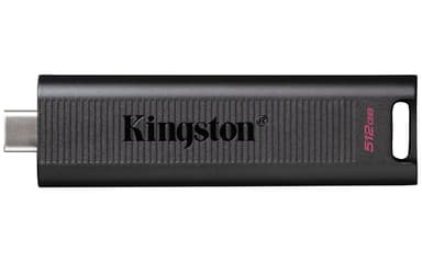Kingston Technology DataTraveler Max USB-minnepenn 512 GB USB Type-C 3.2 Gen 2 (3.1 Gen 2) Sort 512GB USB Type-C Sort