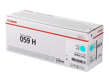 Canon Toner cyaan 059 HC 13.5K