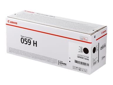Canon Värikasetti, musta, 059 HBK 15.5K 