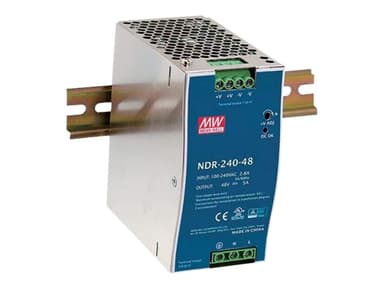 Mean Well PSU 230VAC/48VDC 240W for DIN rail 240W