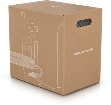 Ubiquiti UniFi Indoor Bulk Cable CMR Cat6 305m Wit