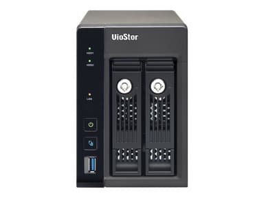 Qnap QVP-21A NAS- ja tallennuspalvelimet Tower Ethernet LAN Musta J1900 