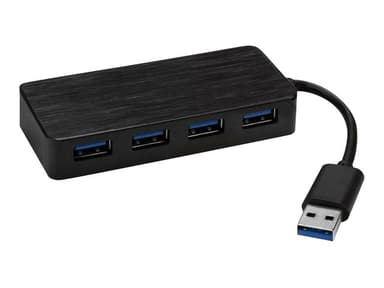 Startech USB 3.0 hubb med 4 portar USB 3.2 Gen 1 (3.1 Gen 1) Type-A USB 3.2 Gen 1 (3.1 Gen 1) Type-A