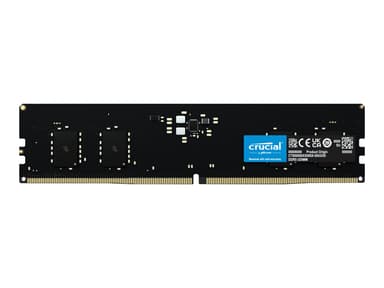 Crucial CT8G48C40U5 RAM-minnen 8 GB 1 x 8 GB DDR5 4800 MHz ECC 8GB 4800MHz DDR5
