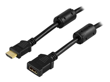 Deltaco HDMI-121 1m HDMI HDMI Svart