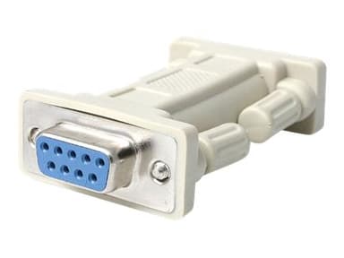 Startech StarTech.com DB9 RS232 seriell nollmodemsadapter - F/F DB9 DB9