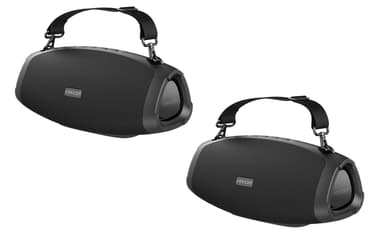 Voxicon S-W410B Bærbar og festhøyttaler 2.1 bærbart høyttalersystem Sort Sort